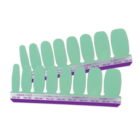 *Retired* Color Street: Oslo and Steady | Mint Green Pastel Spring Summer Pale - Picture 13 of 13